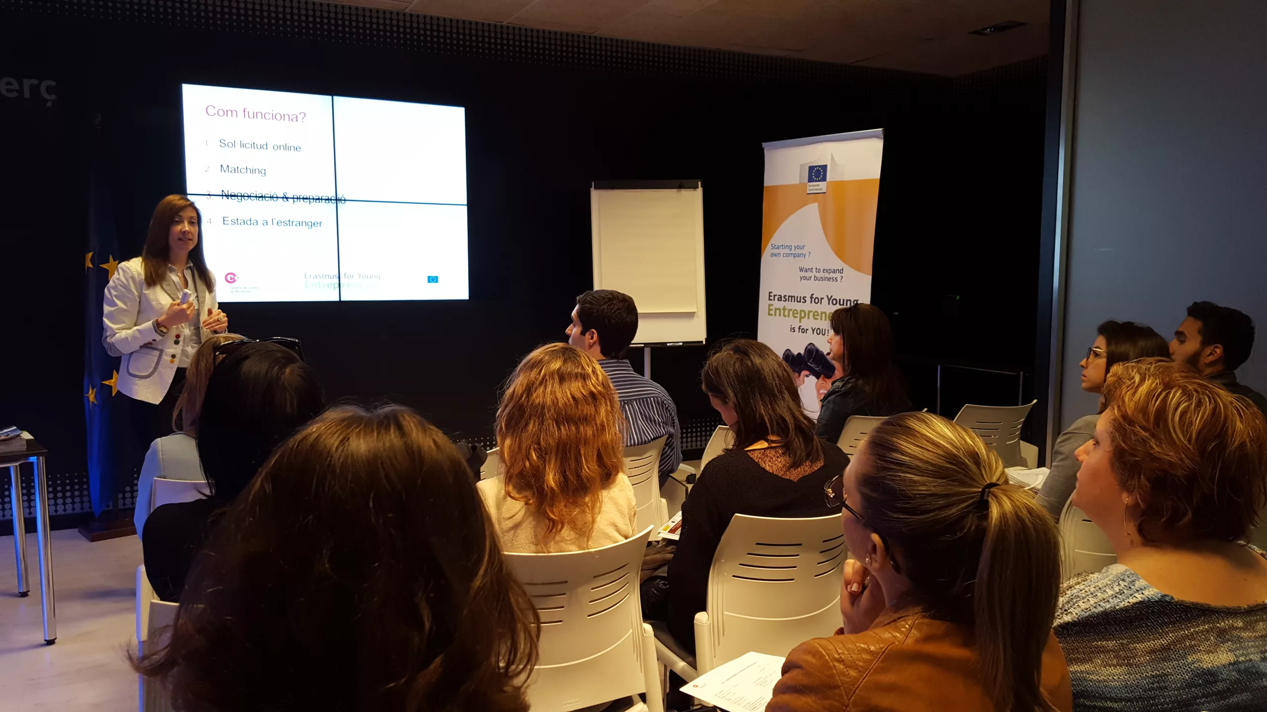 La Cambra de Barcelona impulsa un programa d’Erasmus per a joves emprenedors