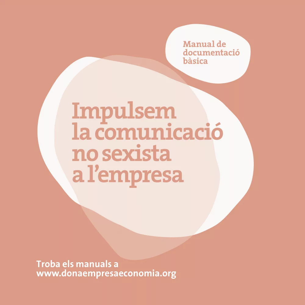 La Cambra de Barcelona elabora un manual de comunicació no sexista per a l’àmbit laboral