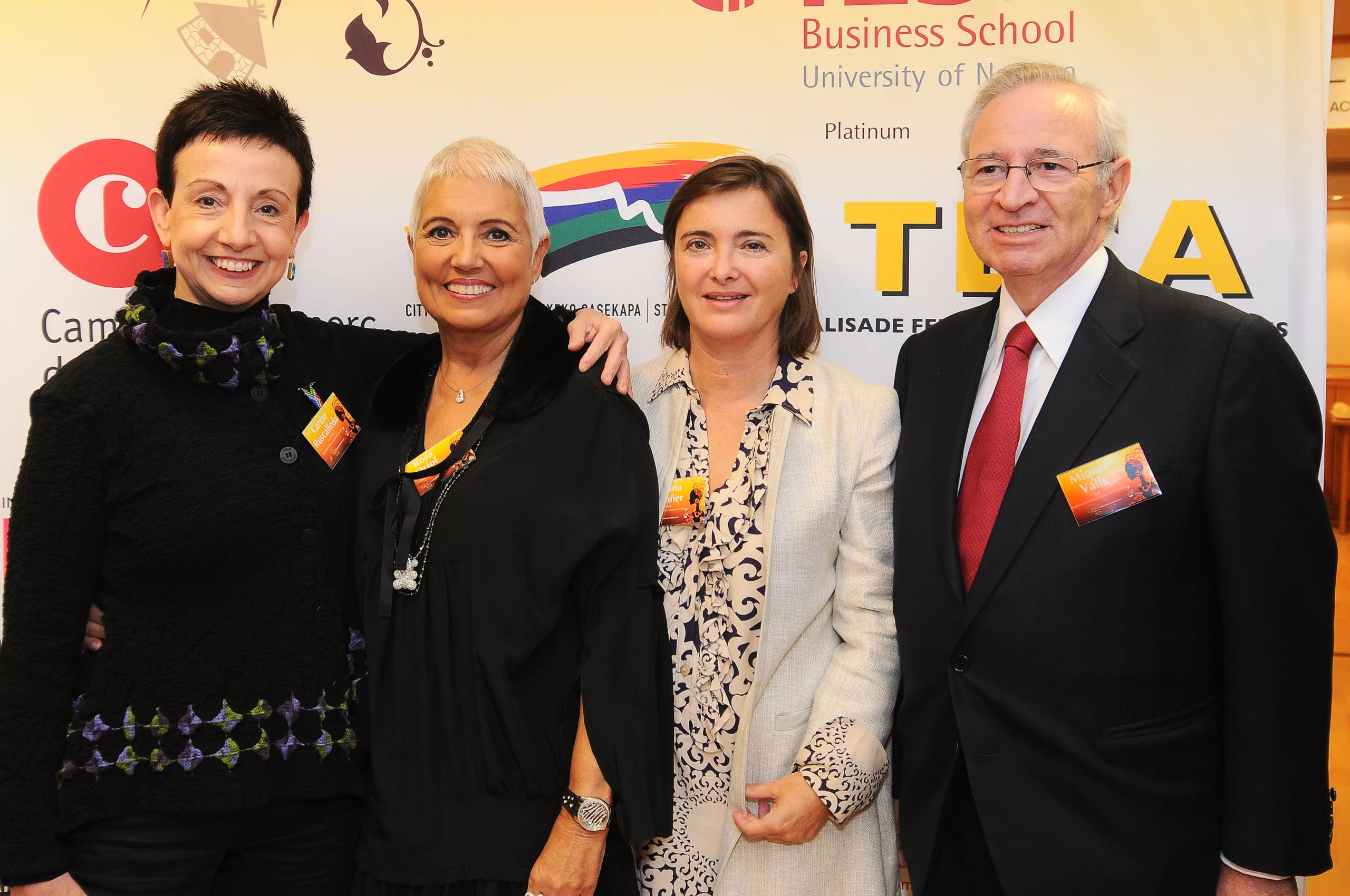 Les empresàries Cristina Castañer, Rosa Oriol i Carme Ruscalleda, guardonades amb els Premis IWEC 2010