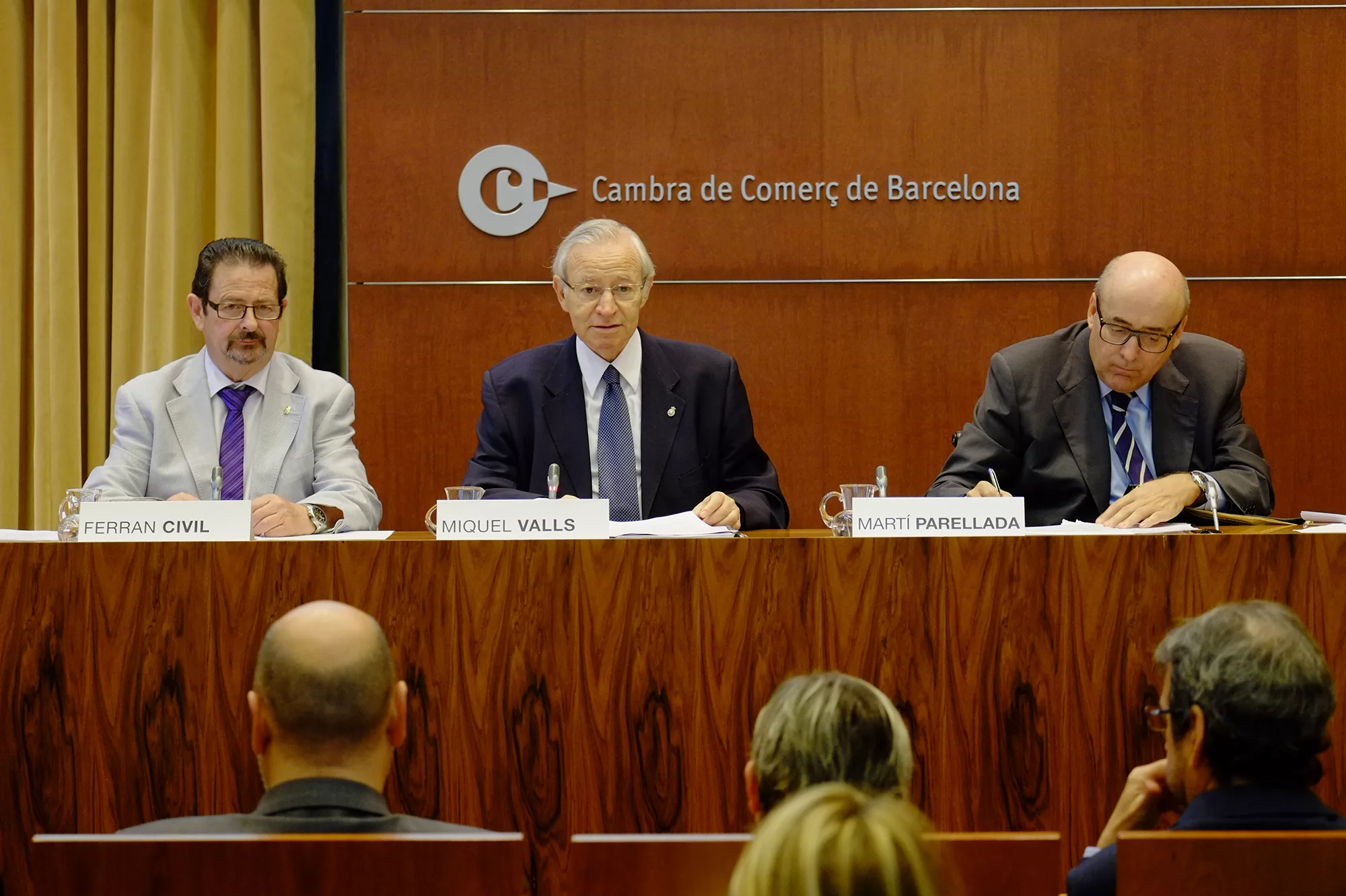 Presentació de l’Informe Territorial de la província de Barcelona 2014