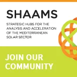 La Cambra presentarà els resultats del projecte SHAAMS durant el II Fòrum Solar de la Mediterrània
