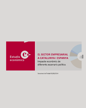 El sector públic a Catalunya i Espanya. Impacte econòmic de diferents escenaris polítics – Març 2014