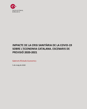 Impacte de la crisi sanitària de la Covid-19 sobre l’economia catalana – Maig 2020