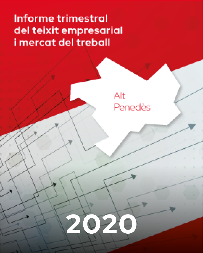 Informe trimestral del teixit empresarial i mercat del treball Alt Penedès | 2020