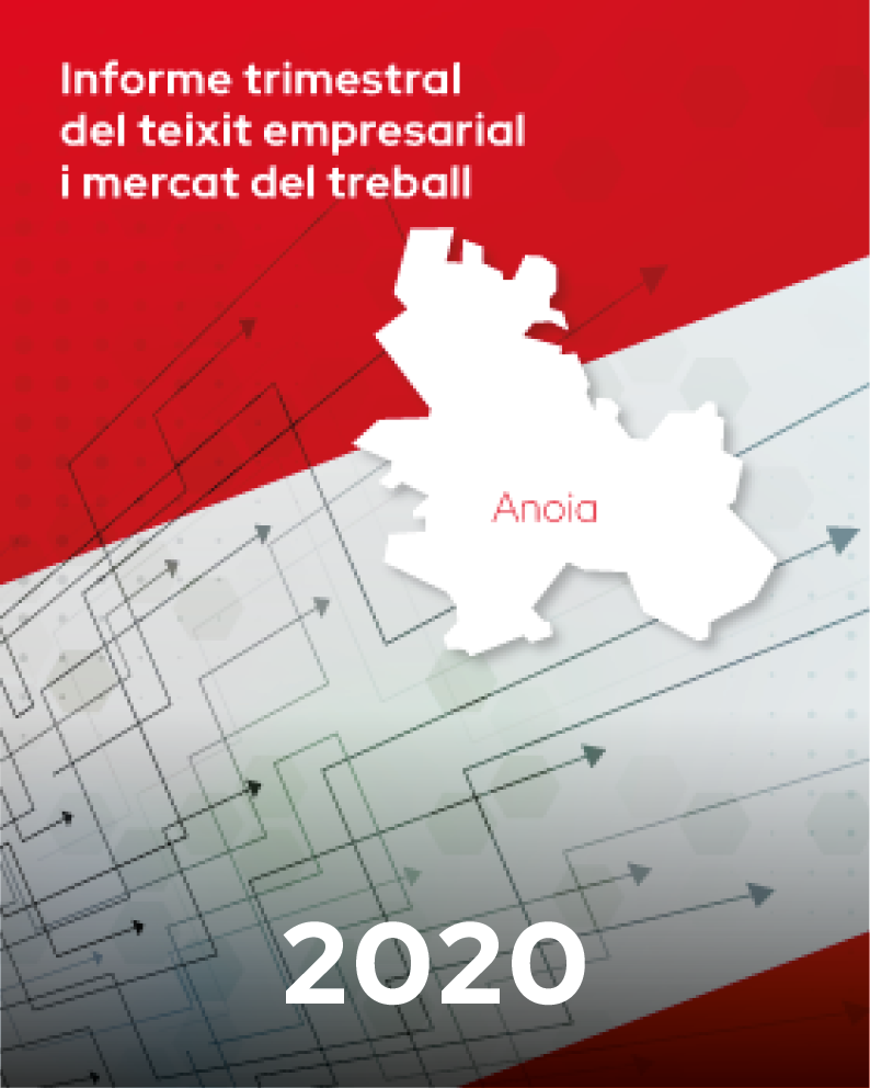 Informe trimestral del teixit empresarial i mercat del treball Anoia | 2020