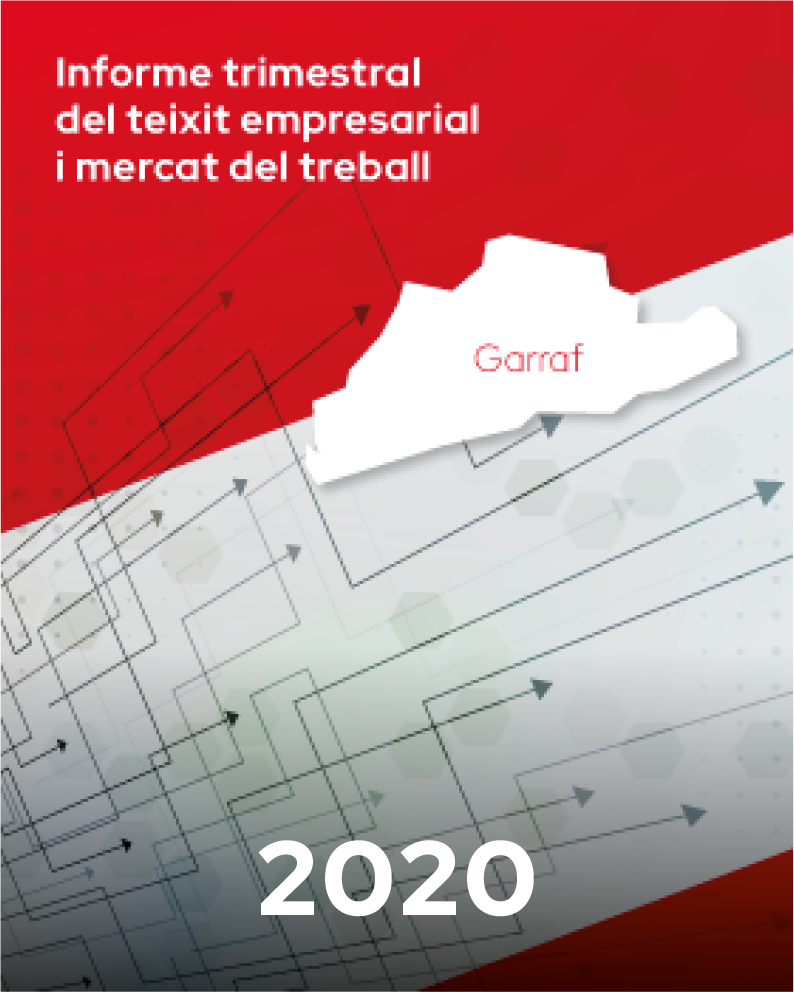 Informe trimestral del teixit empresarial i mercat del treball Garraf | 2020