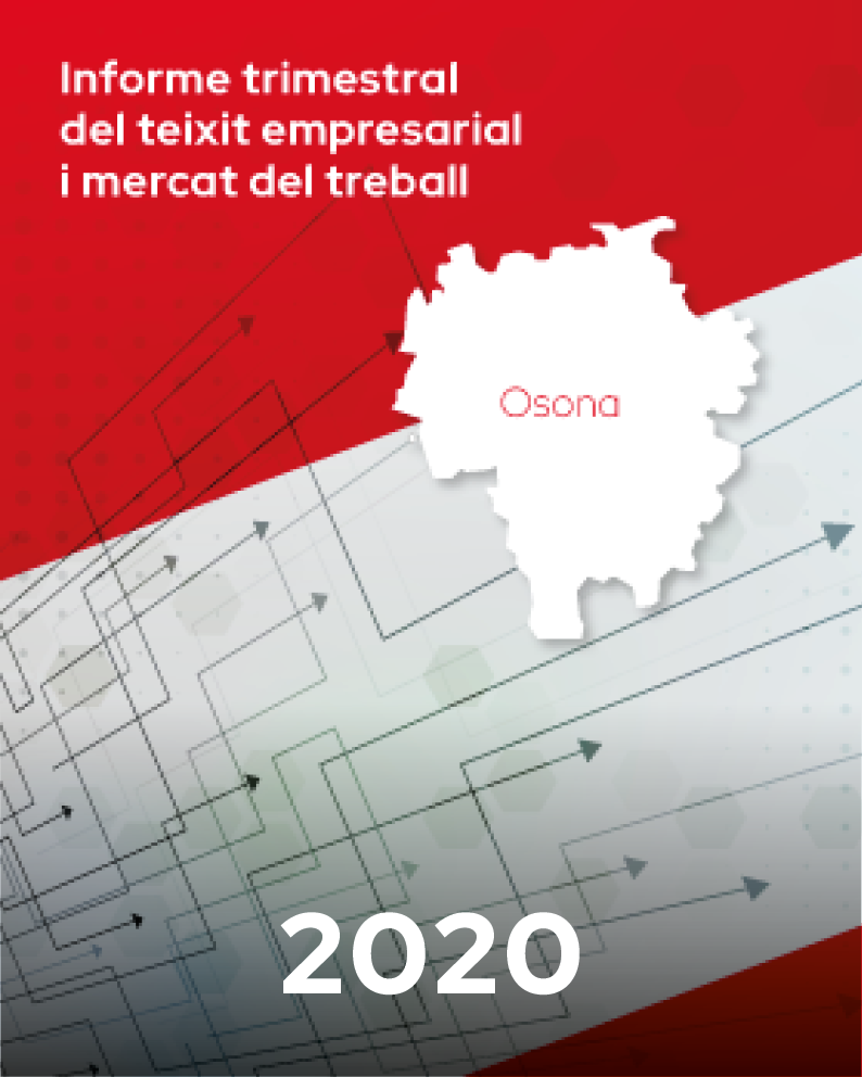 Informe trimestral del teixit empresarial i mercat del treball | Osona 2020