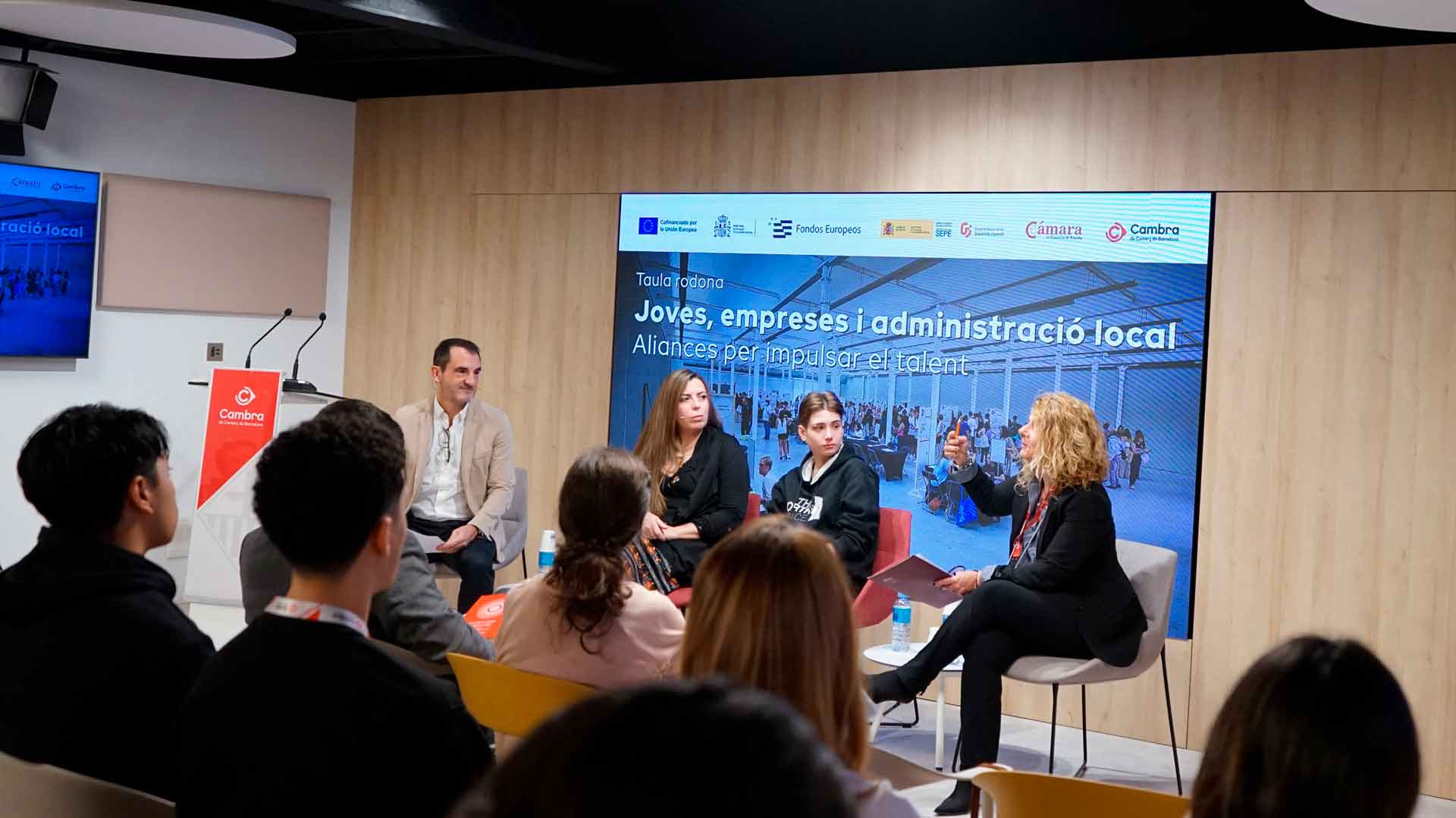 La Cambra referma el seu compromís amb el talent juvenil com a motor d’ocupació i desenvolupament territorial