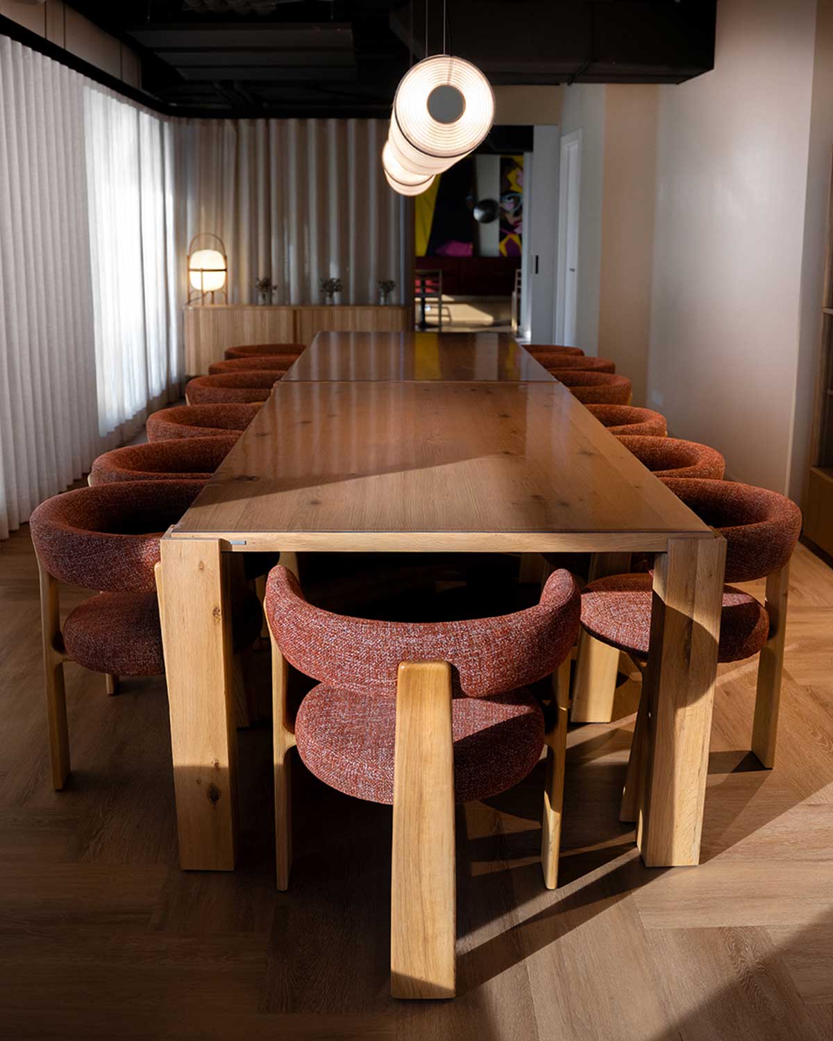 Barra y área para encuentros informales