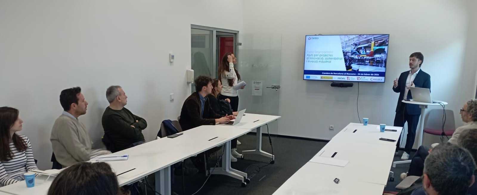La Cambra apropa al Maresme els principals ajuts públics per impulsar projectes d’innovació i inversió industrial