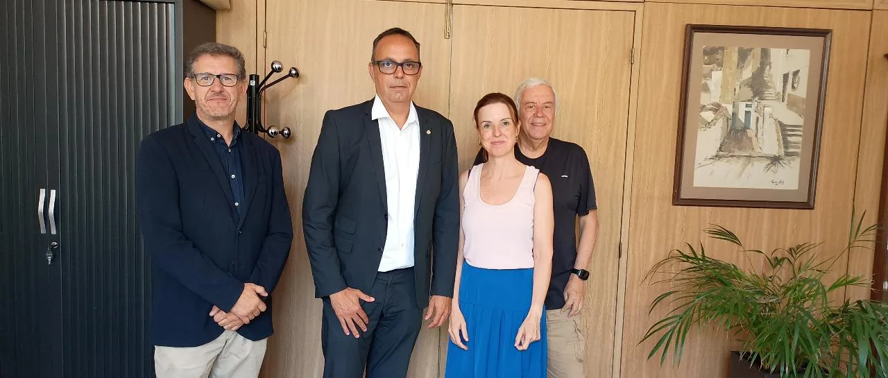 La Cambra al Maresme es reuneix amb l’Ajuntament de Caldes d’Estrac per reforçar la col·laboració