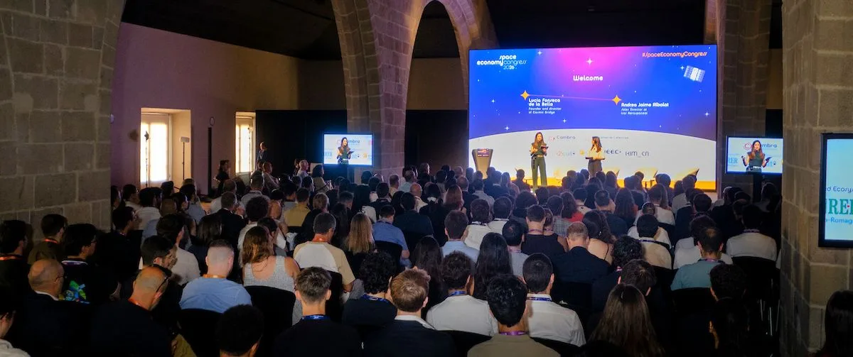 Més de 1.000 persones participen a l’Space Economy Congress 2026 a La Llotja de Mar