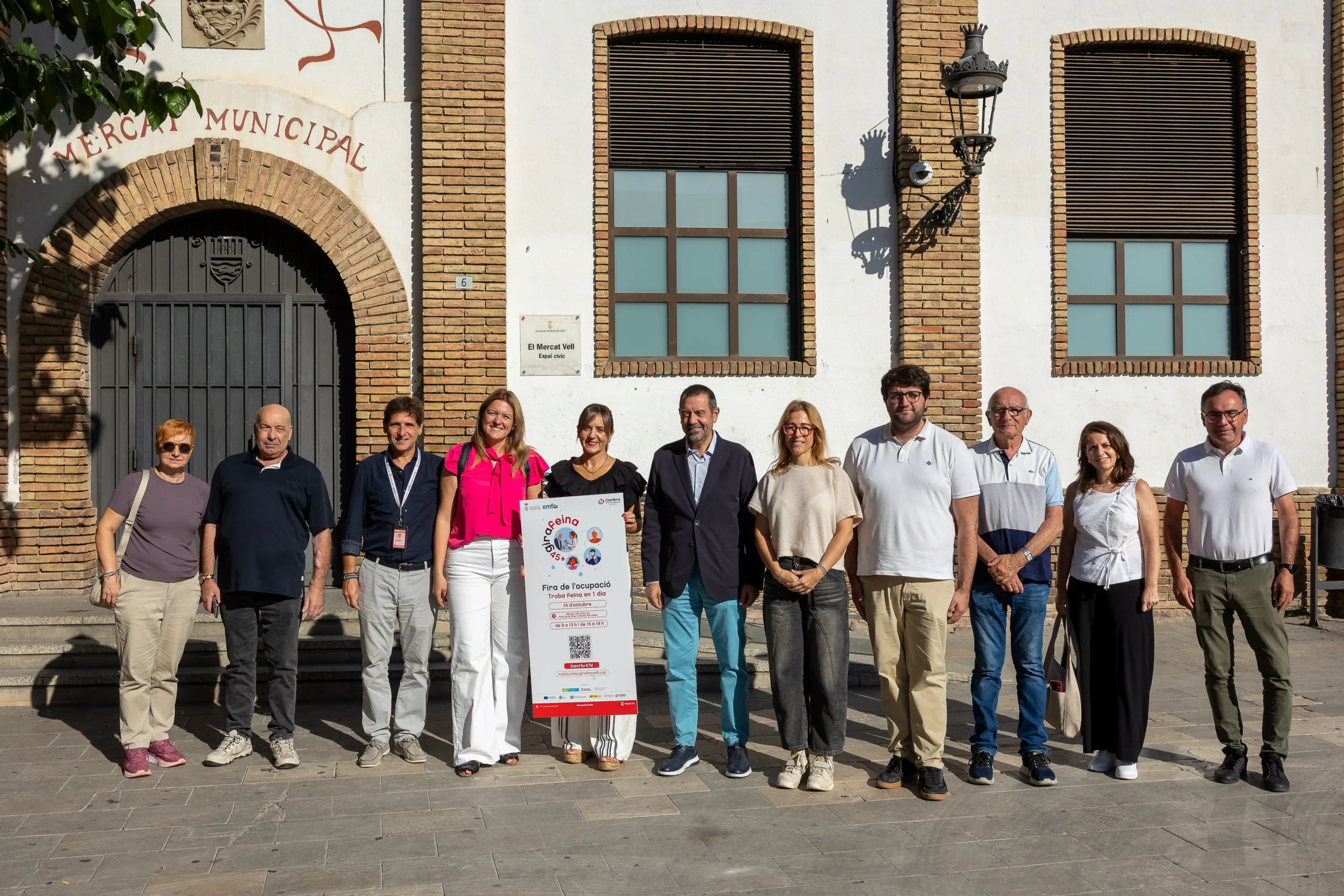 La fira de l’ocupació GiraFeina+45 torna a Mollet del Vallès amb més de 40 empreses i més de 250 ofertes de feina