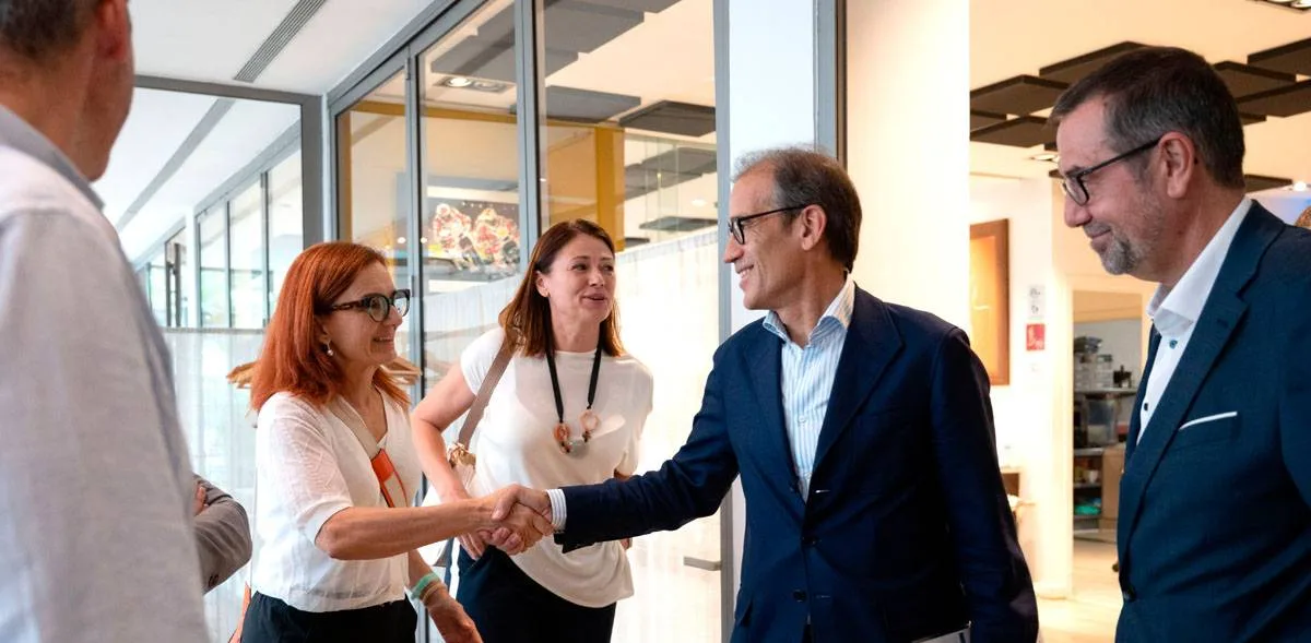 Pau Relat, president del Consell d’Administració de Fira de Barcelona, participa als Dinars Cambra