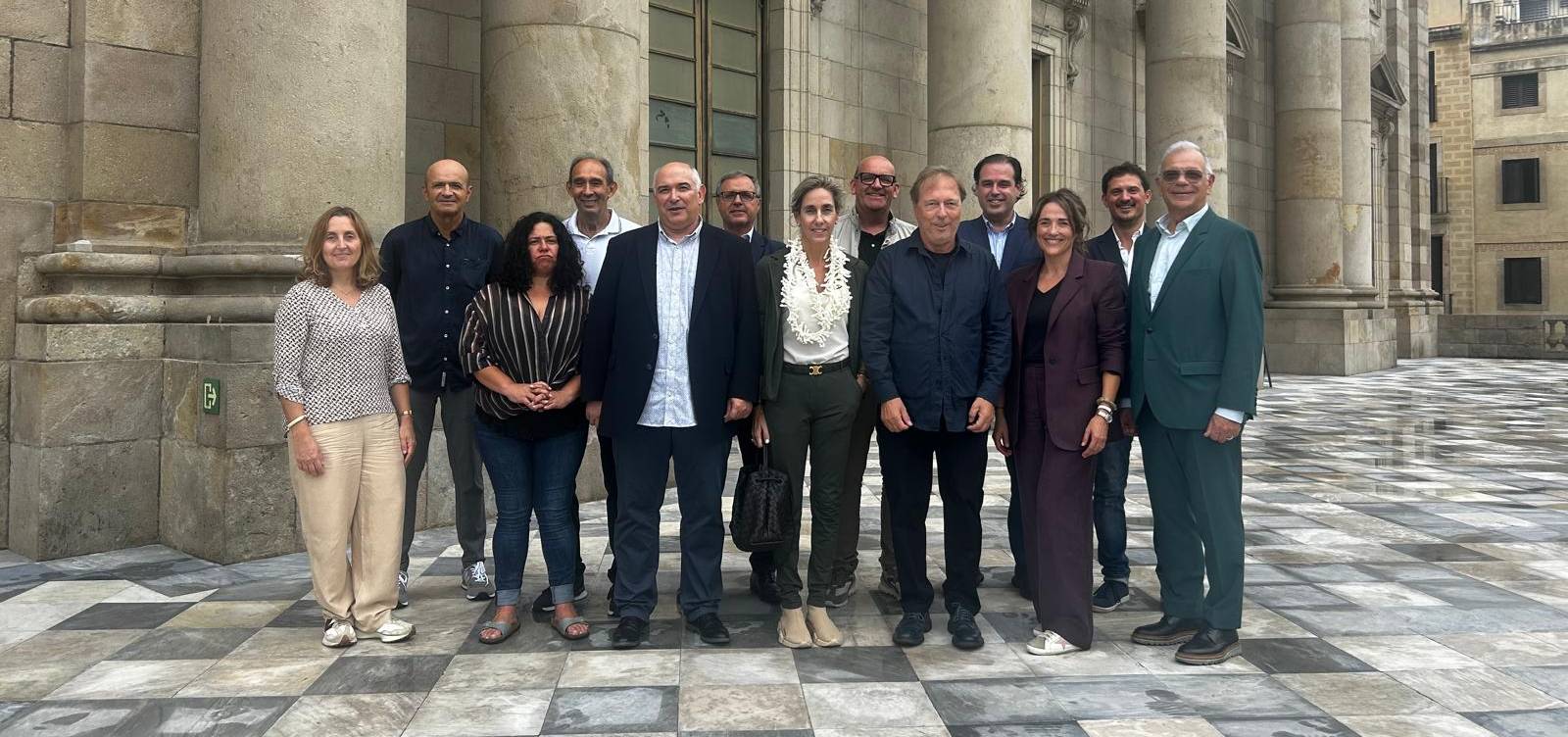 Josep Santancreu es reuneix amb empreses del Berguedà per abordar els reptes de la comarca